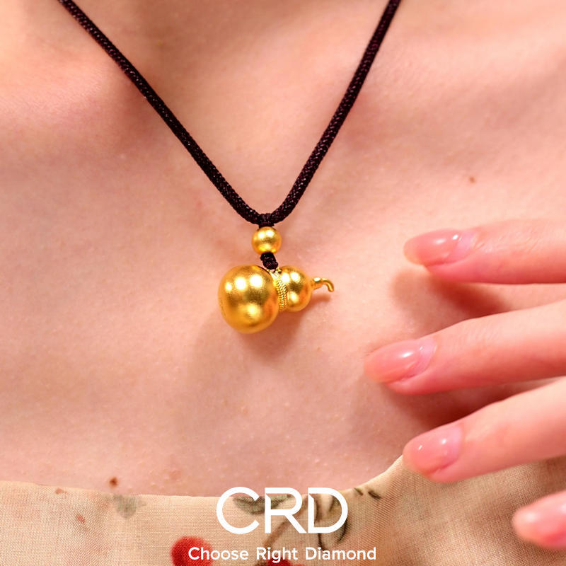 CRD黄金吊坠