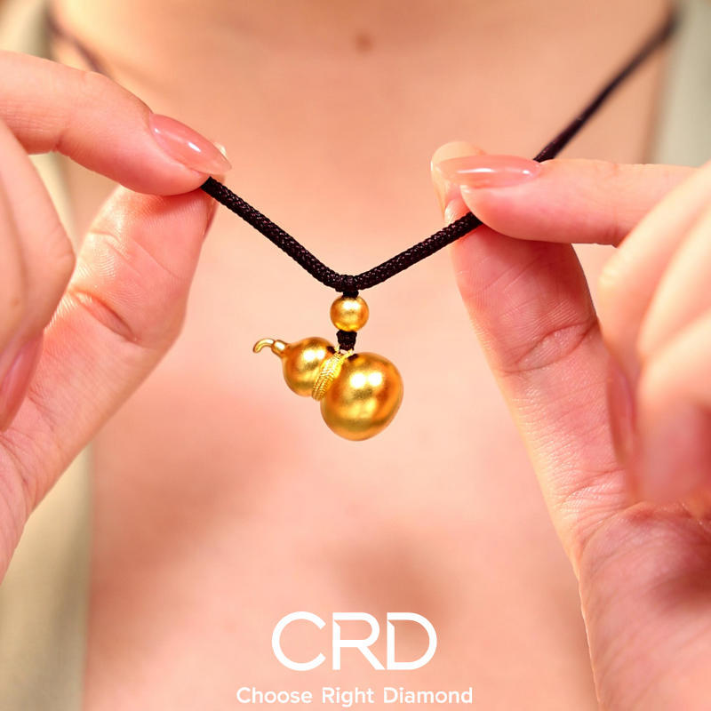 CRD黄金吊坠