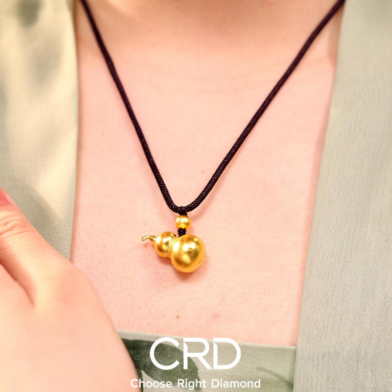 CRD黄金吊坠