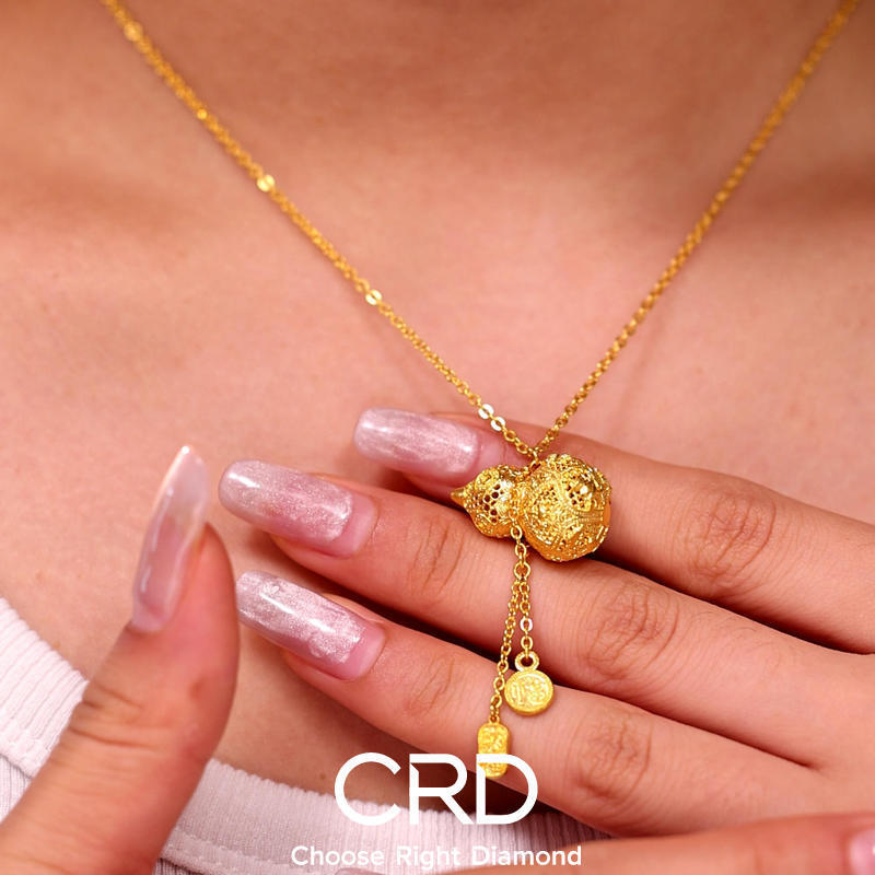 CRD黄金吊坠