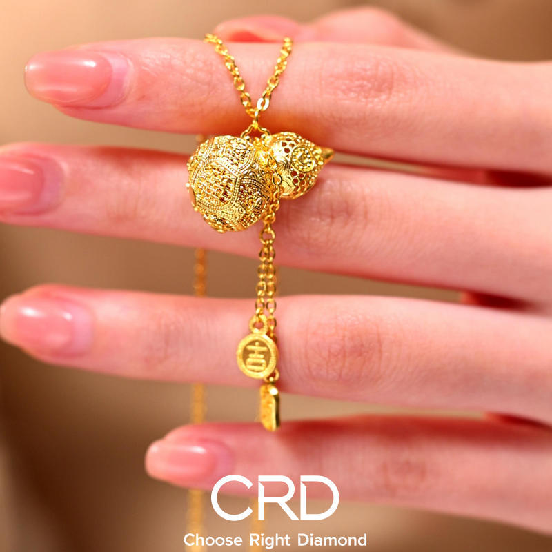 CRD黄金吊坠
