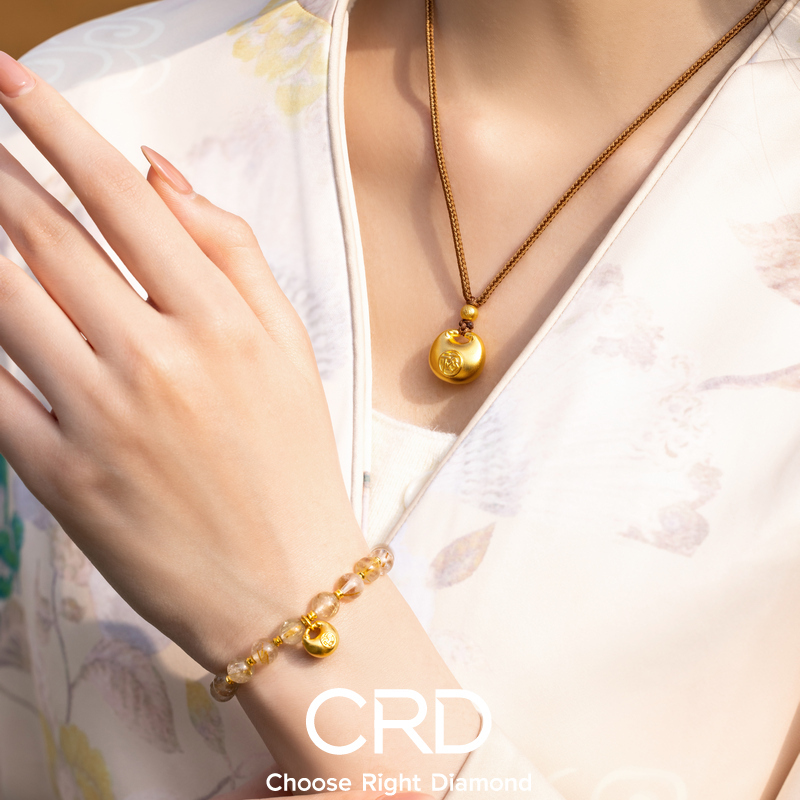 CRD黄金吊坠