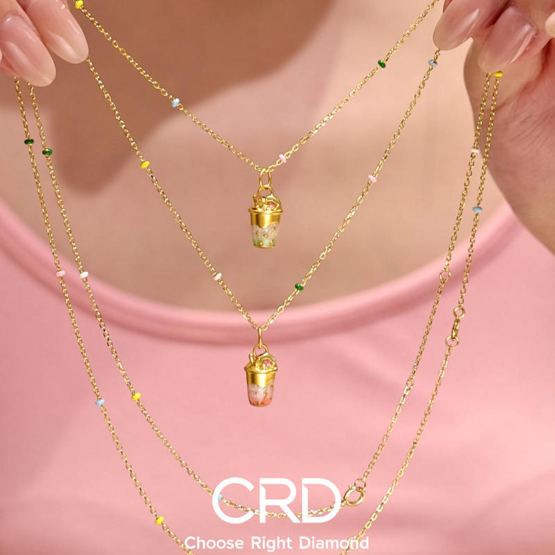 CRD黄金吊坠