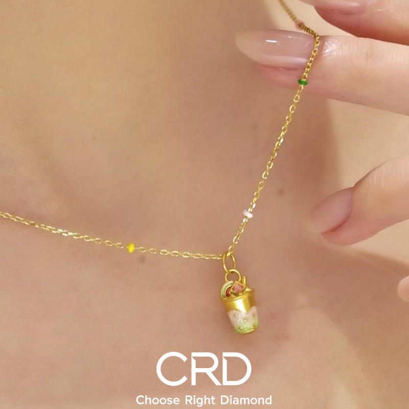 CRD黄金吊坠
