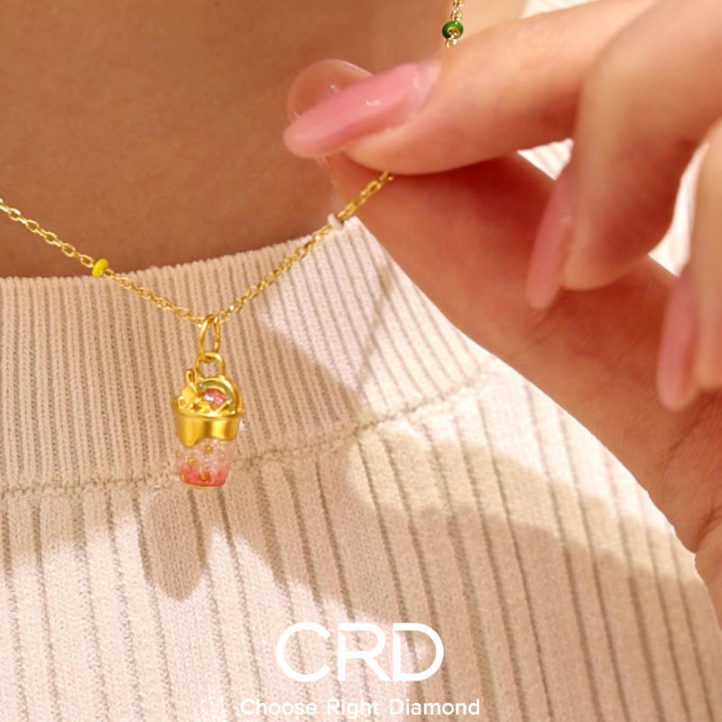 CRD黄金吊坠