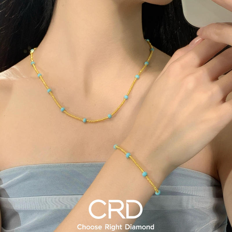 CRD黄金<a href="https://www.crd.cn/qiuhun/shouliandapei/" target="_blank" style="color:#927658;text-decoration:underline;">手链</a> 黄金手链