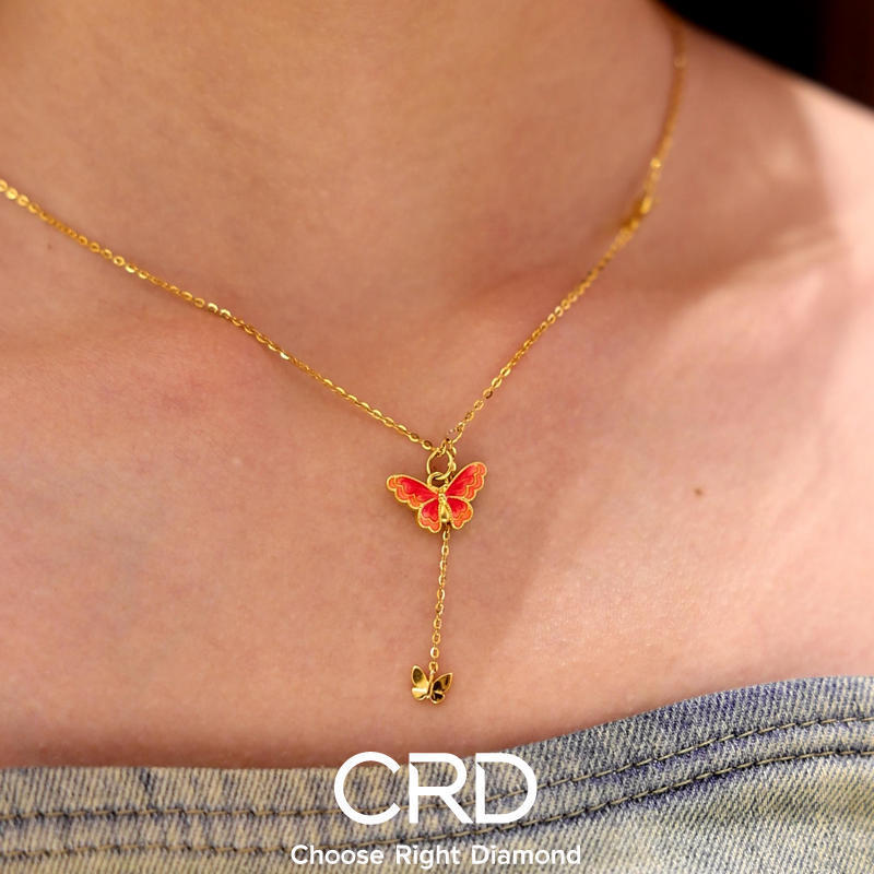 CRD黄金吊坠