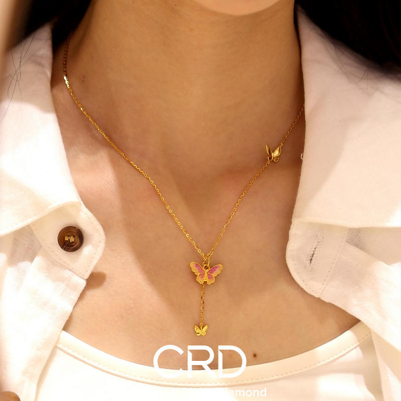 CRD黄金吊坠