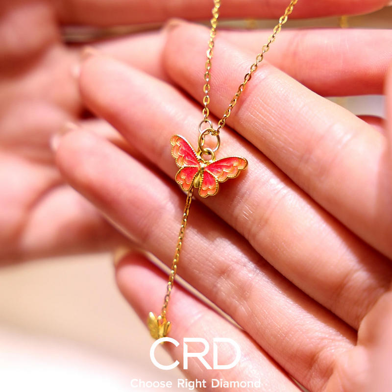 CRD黄金吊坠