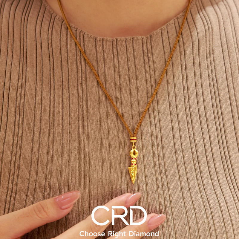黄金吊坠