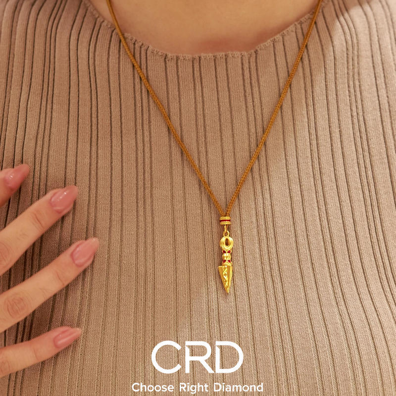 CRD黄金吊坠