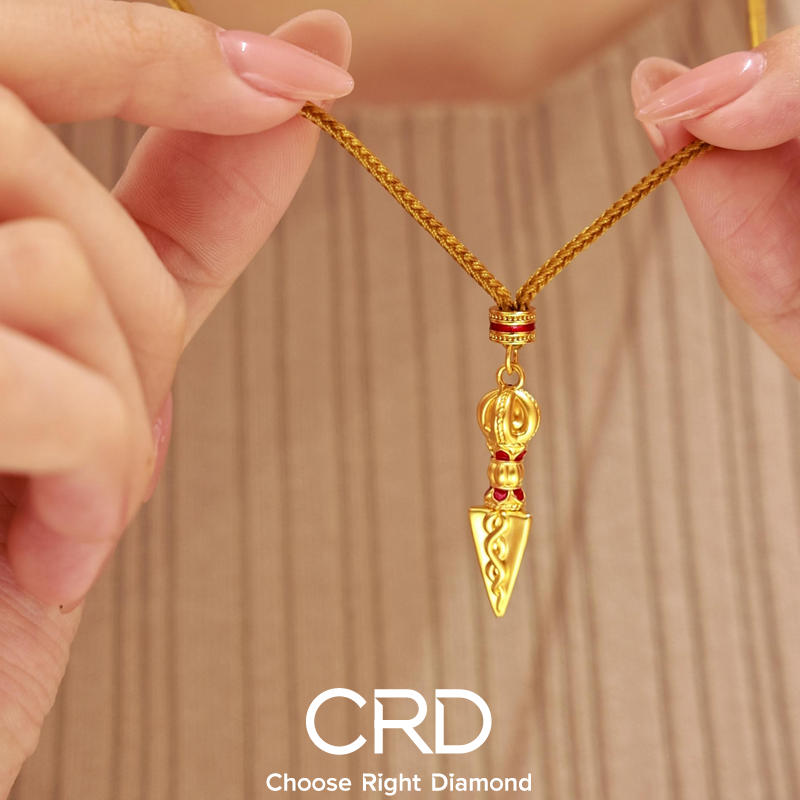 CRD黄金吊坠