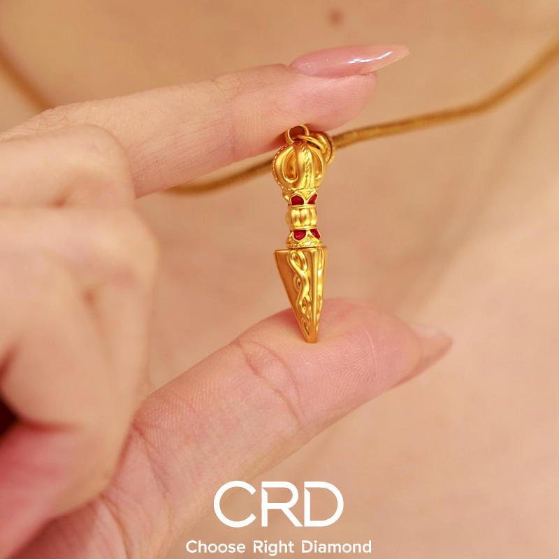 CRD黄金吊坠