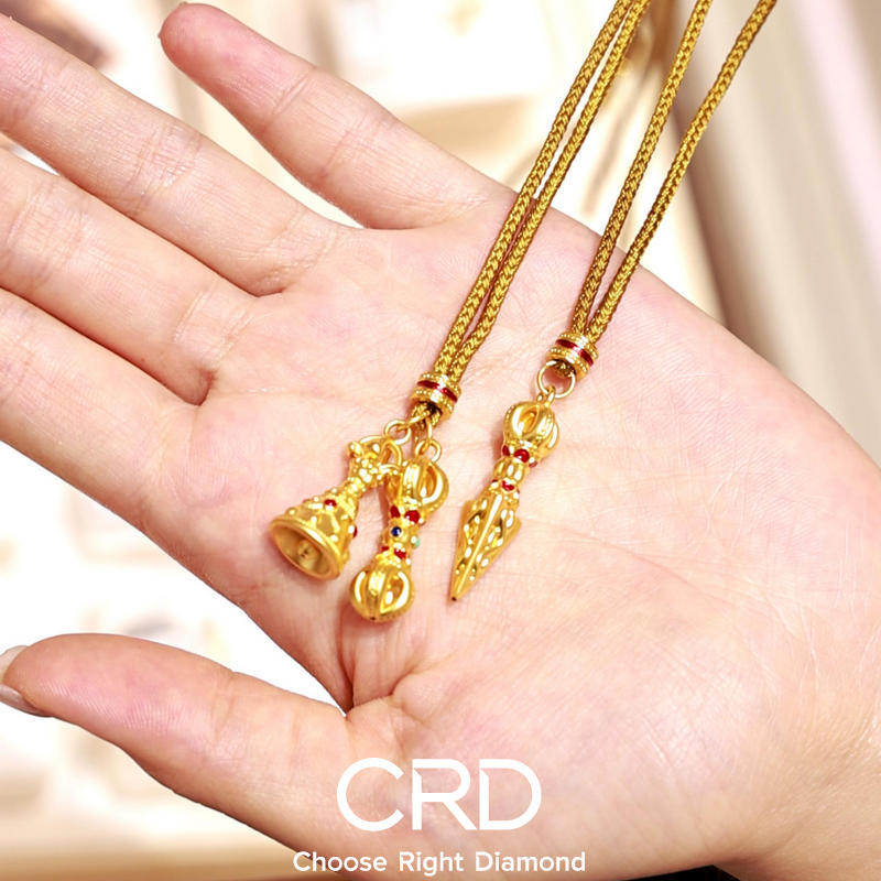 CRD黄金吊坠