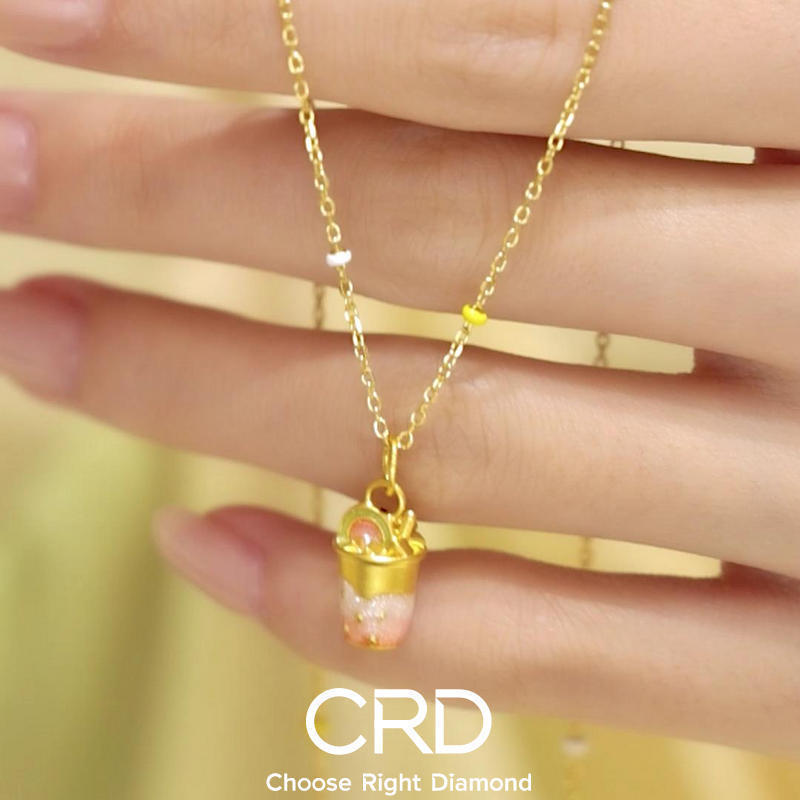 CRD黄金吊坠