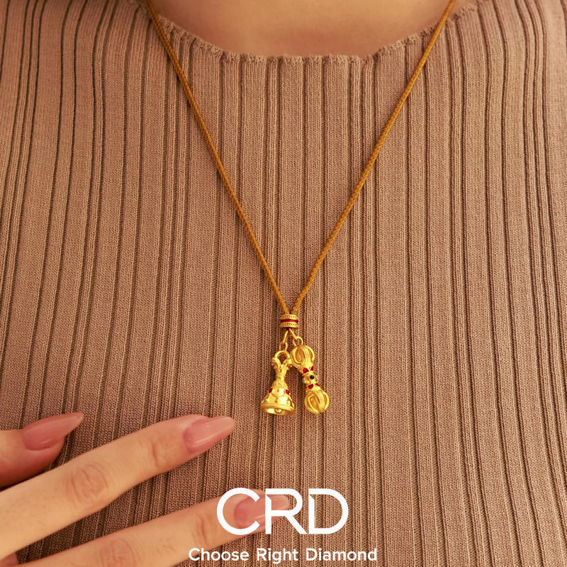 CRD黄金吊坠