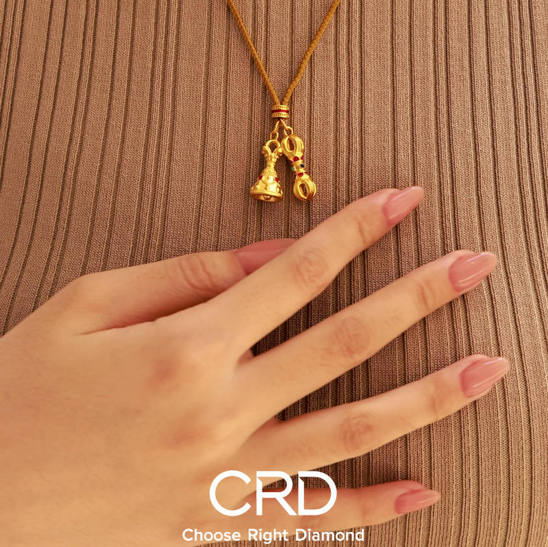 CRD黄金吊坠
