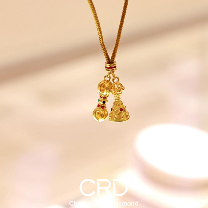 CRD黄金吊坠