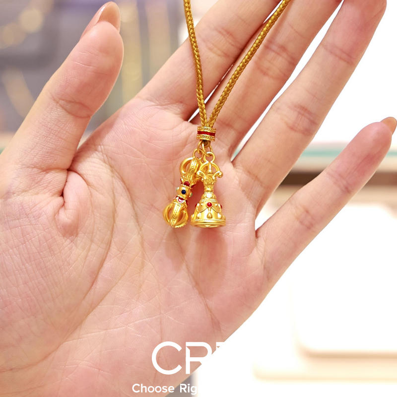 CRD黄金吊坠