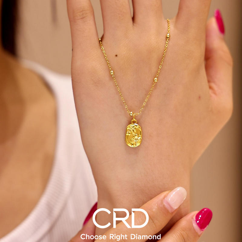 CRD黄金吊坠