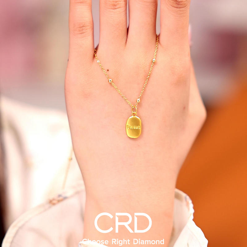 CRD黄金吊坠