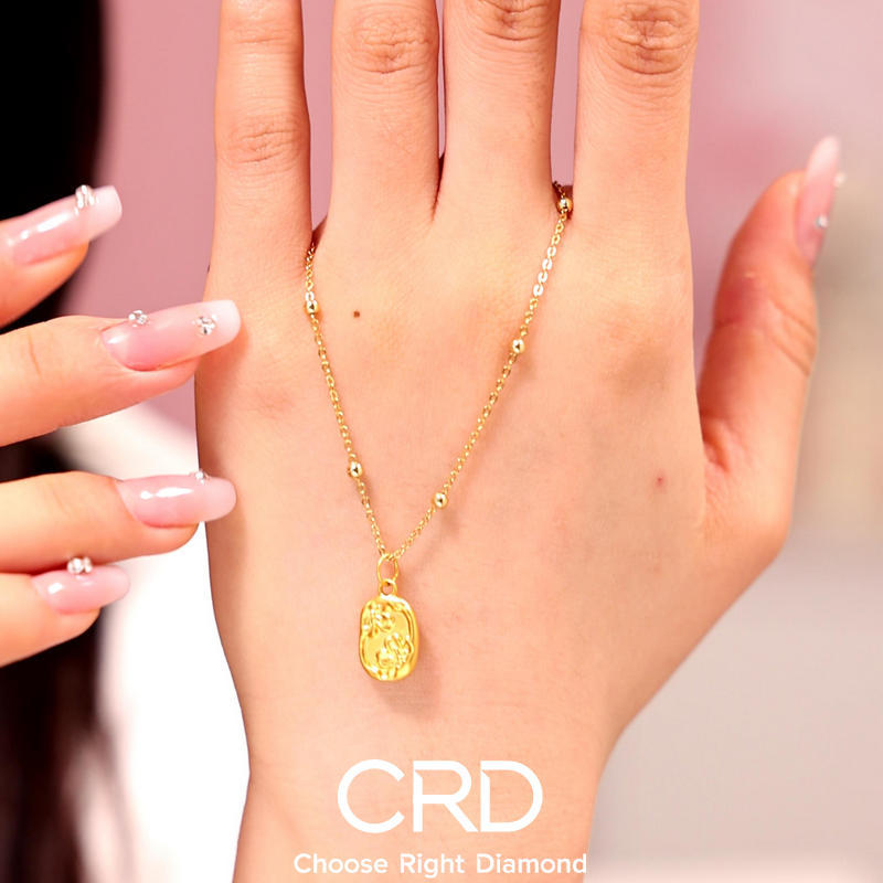 CRD黄金吊坠