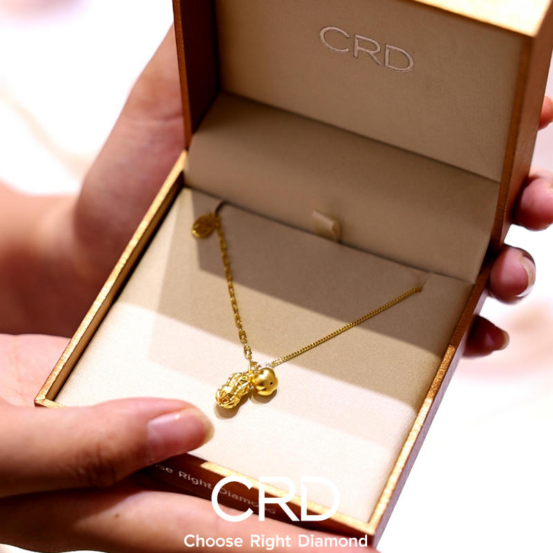 CRD黄金吊坠