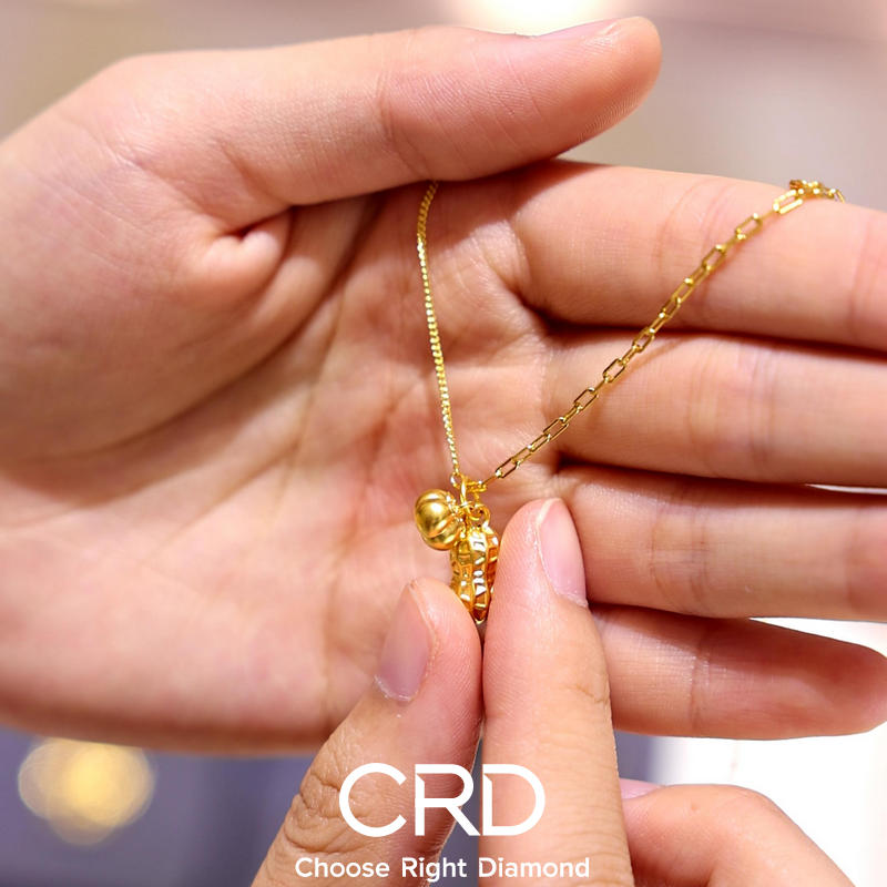 CRD黄金吊坠