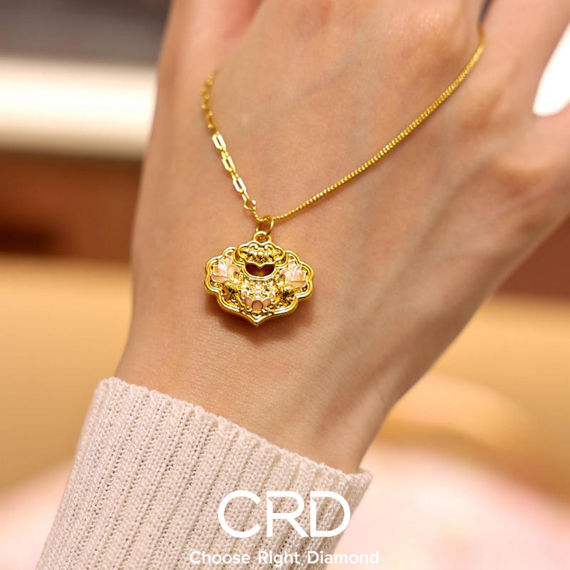 CRD黄金吊坠 黄金吊坠