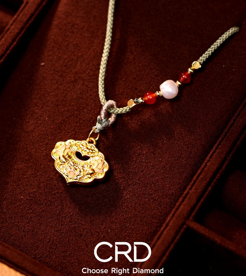 CRD黄金吊坠