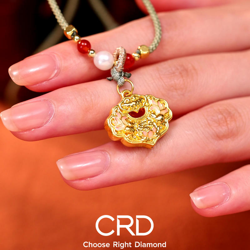 CRD黄金吊坠