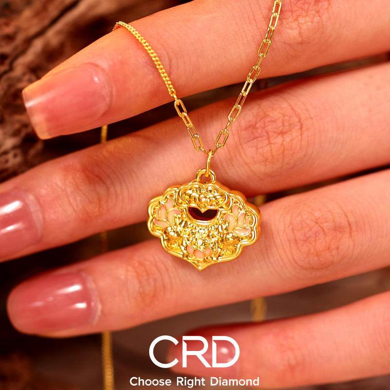 CRD黄金吊坠