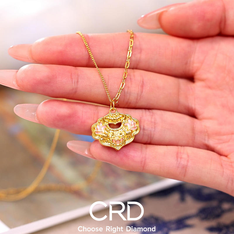 CRD黄金吊坠
