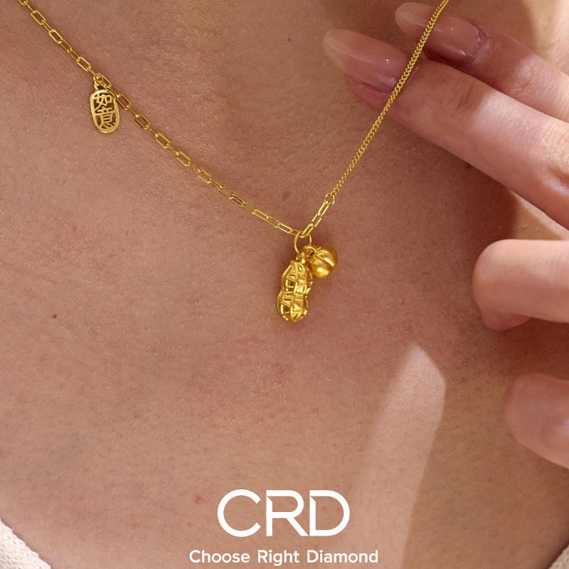 CRD黄金吊坠