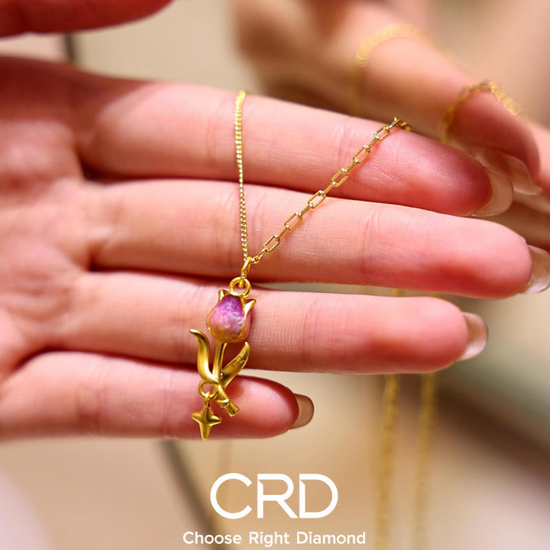 CRD黄金吊坠
