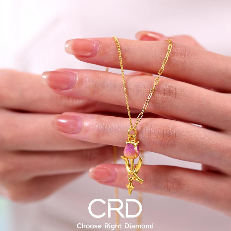 CRD黄金吊坠
