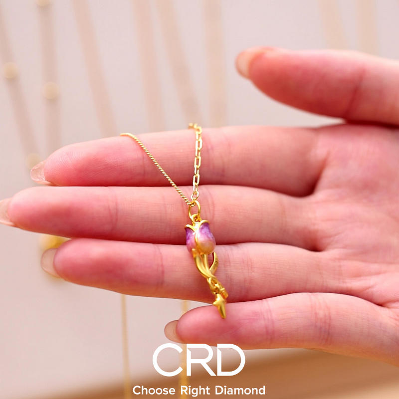 CRD黄金吊坠