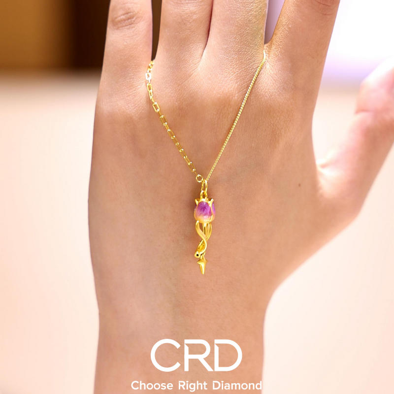 CRD黄金吊坠