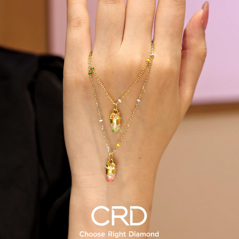 CRD黄金吊坠