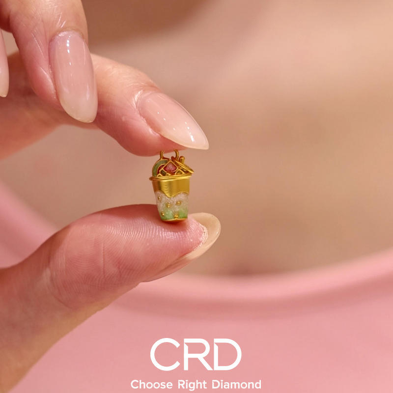 CRD黄金吊坠