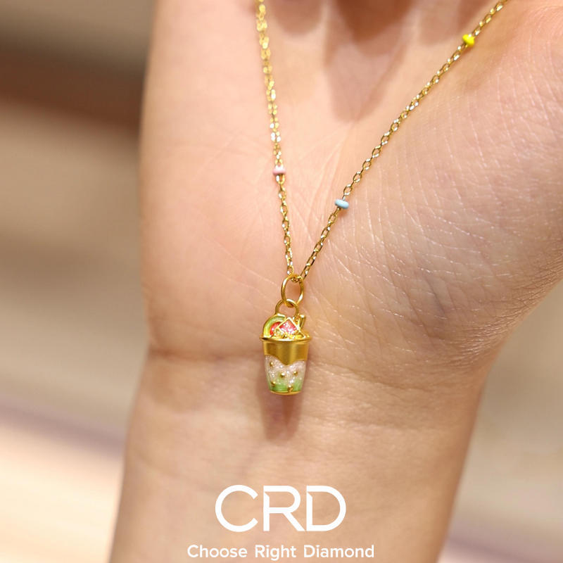 CRD黄金吊坠