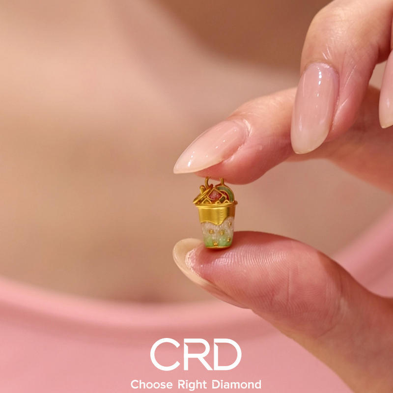 CRD黄金吊坠