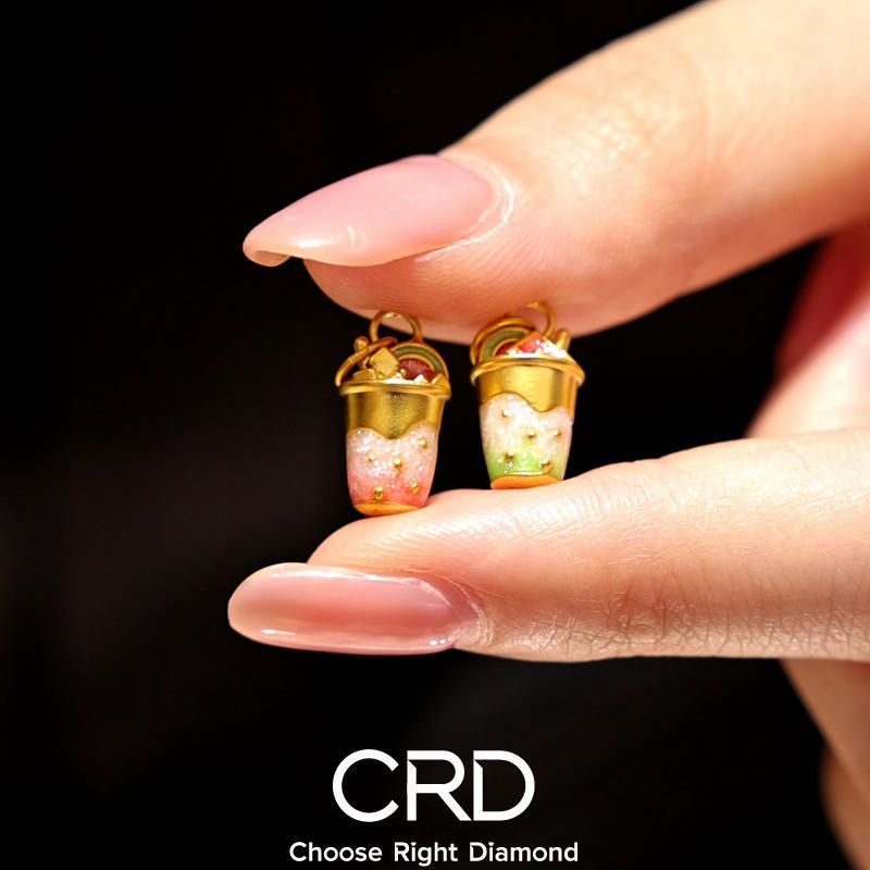 CRD黄金吊坠