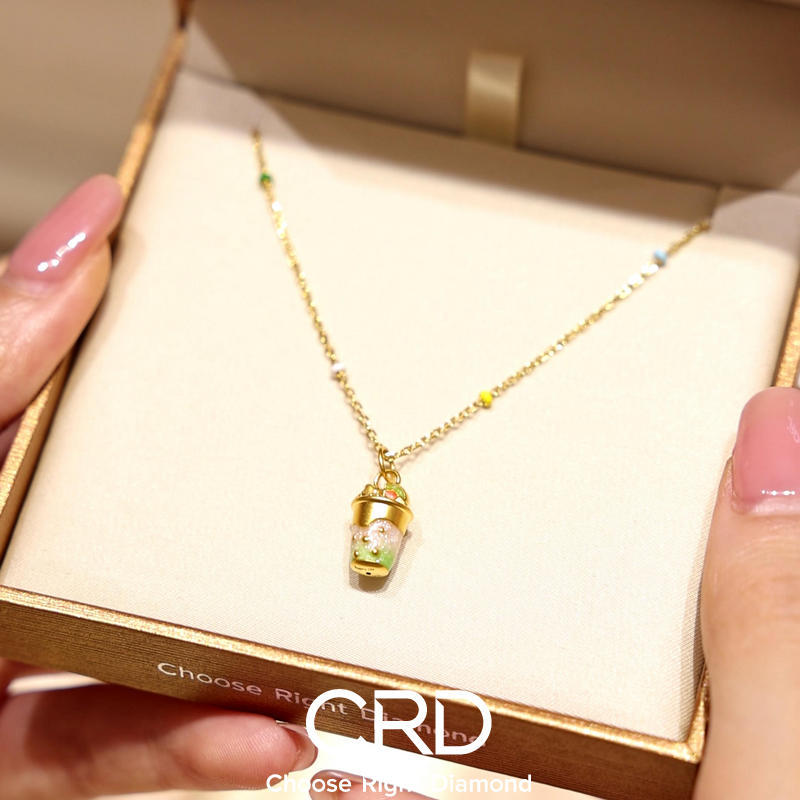 CRD黄金吊坠