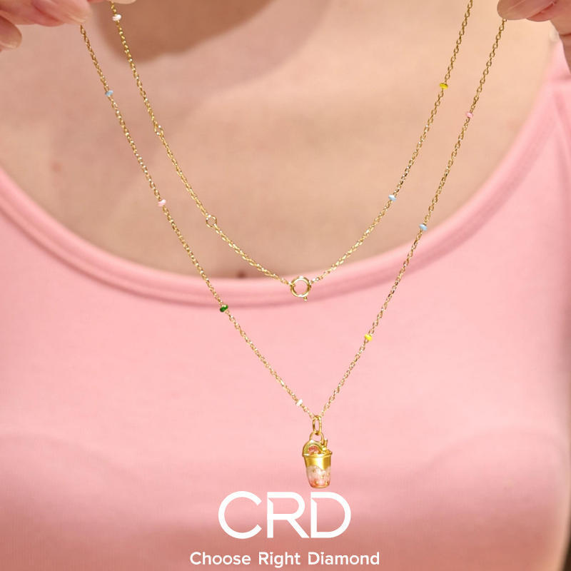 CRD黄金吊坠