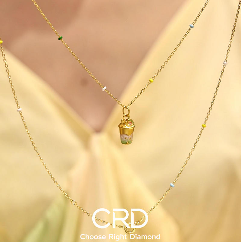 CRD黄金吊坠