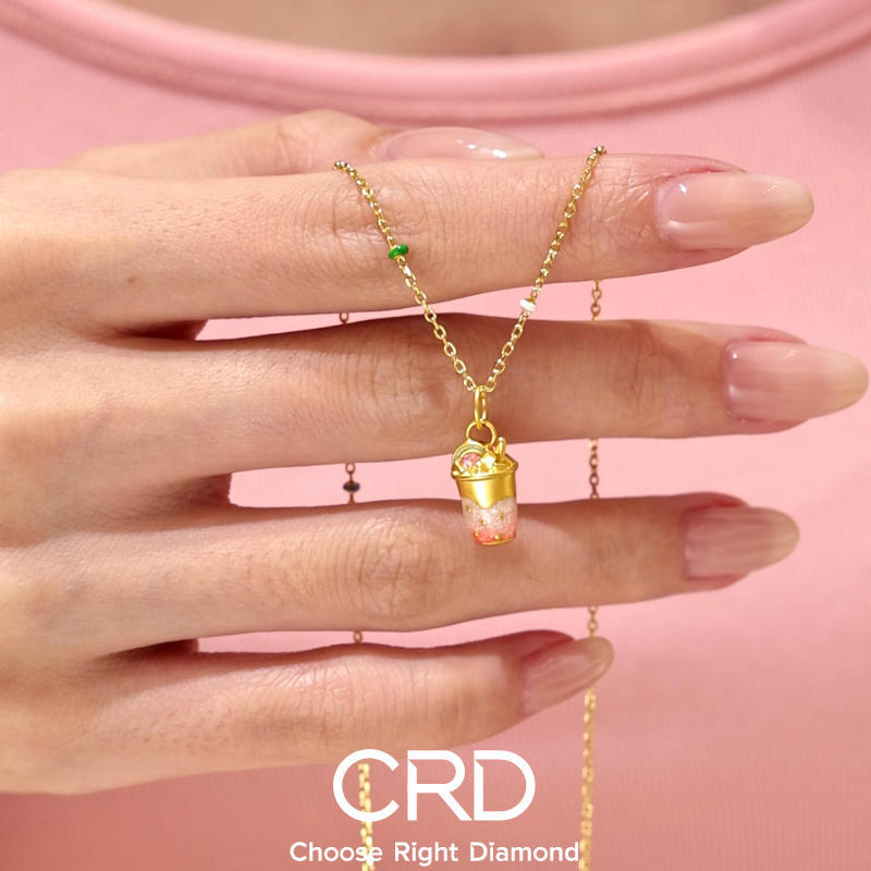 CRD黄金吊坠