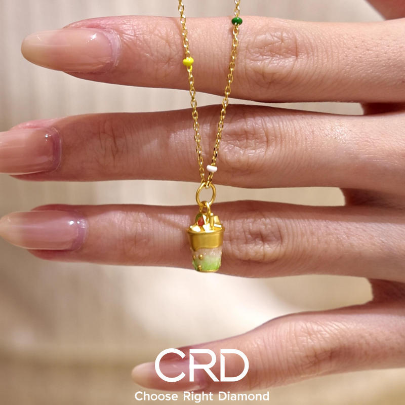 CRD黄金吊坠