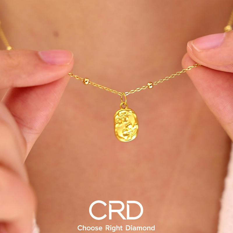CRD黄金吊坠