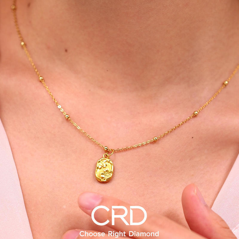 CRD黄金吊坠